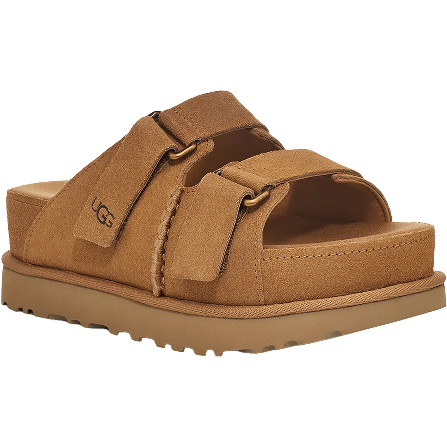 Women's UGG Goldenstar Hi Slide Chestnut
