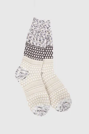 World's Softest Weekend Crew Socks for Women in Cookie Dough | WS77724-75640-118