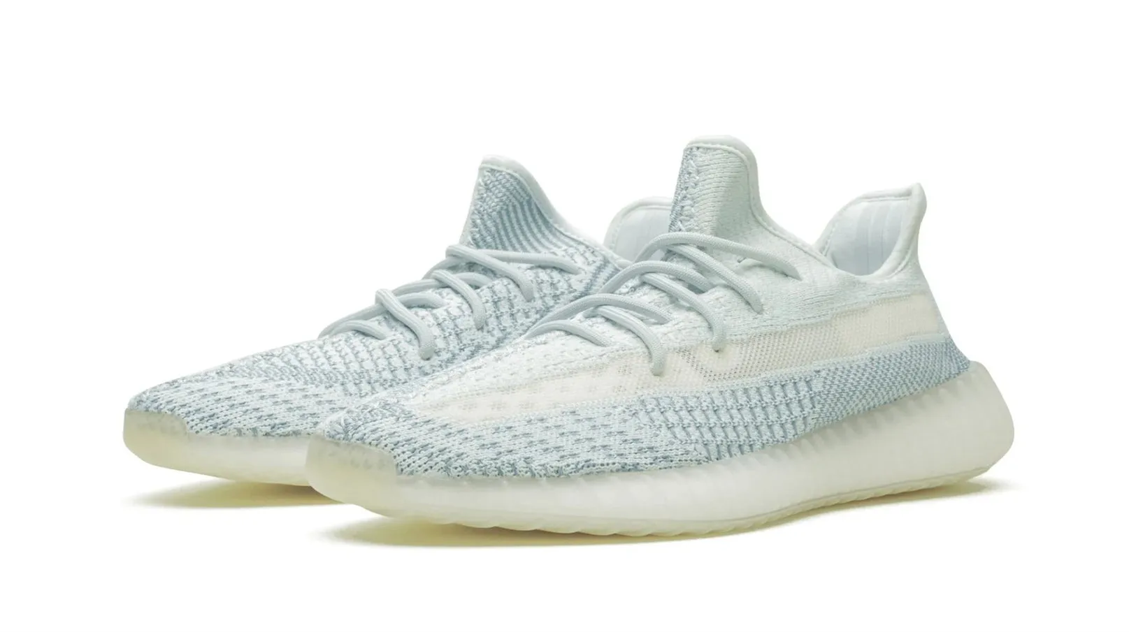 Yeezy Boost 350 V2 Reflective "Cloud White" Sneakers